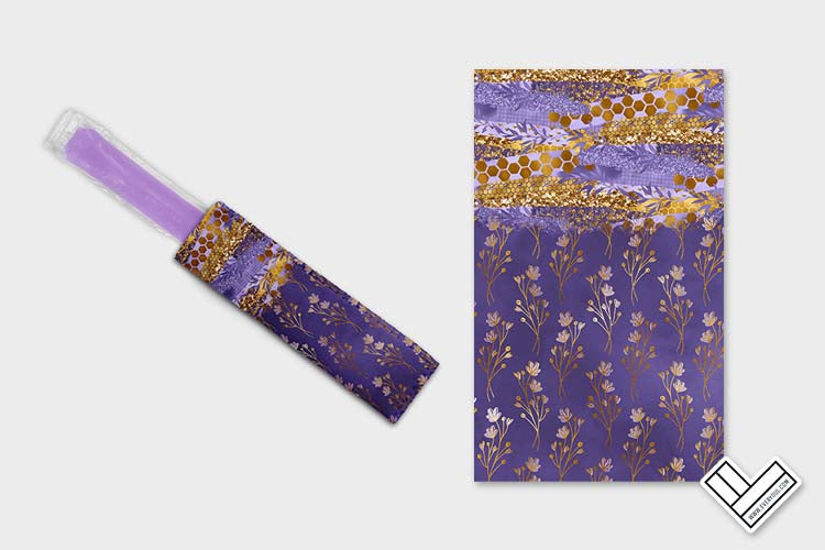 Honey Lavender 1403 Ice Pop Digital Sublimation Design Sweet Sublimation Designs