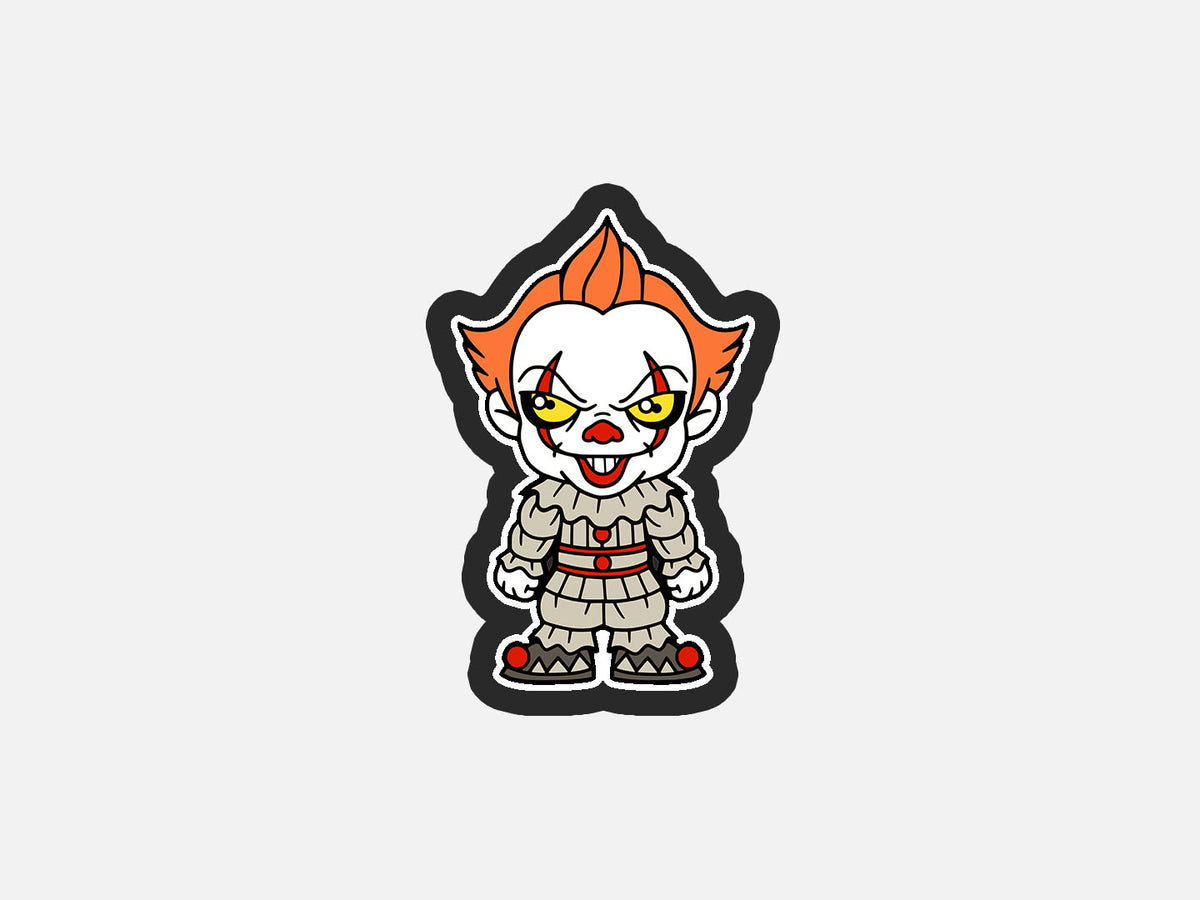Clown Horror Chibi Inspired Cookie Cutter STL Files Cookie Cutter Files