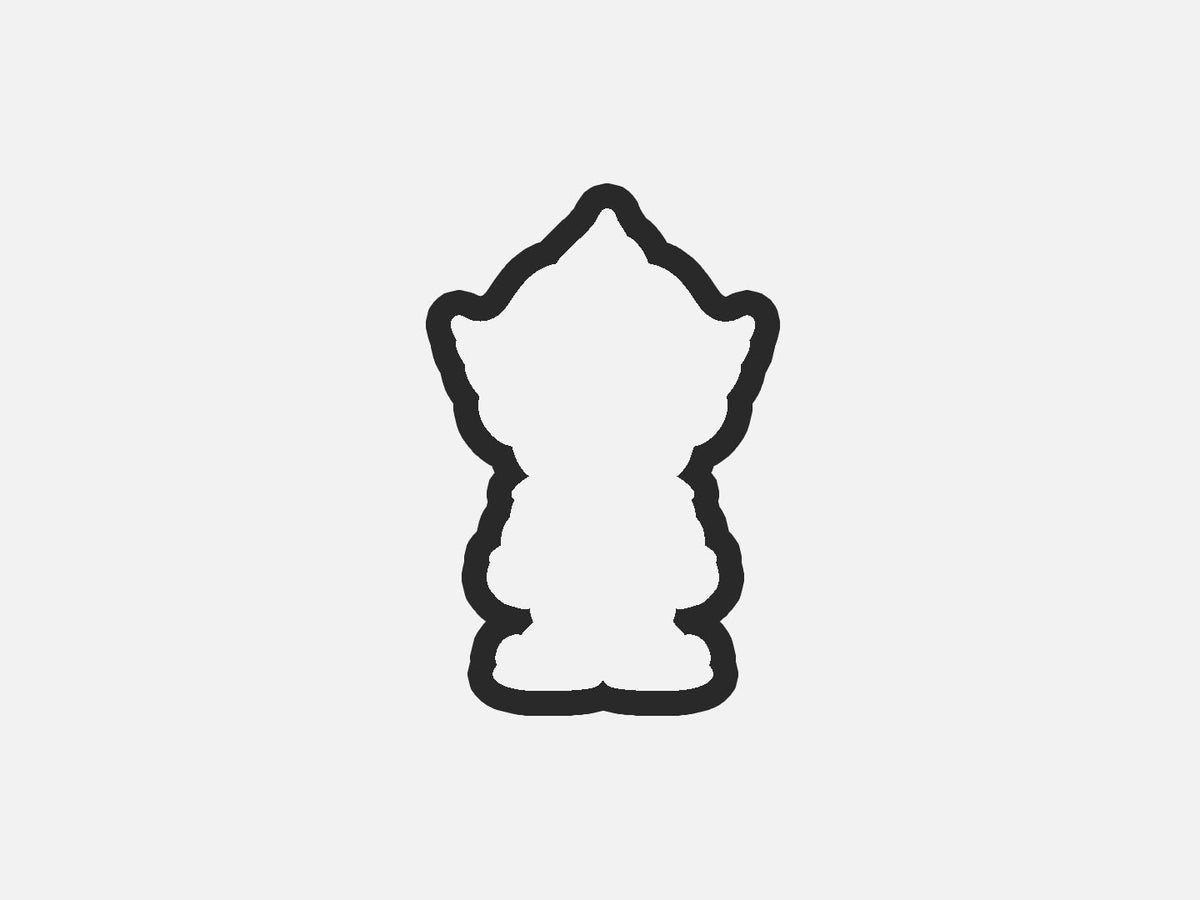Clown Horror Chibi Inspired Cookie Cutter STL Files Cookie Cutter Files