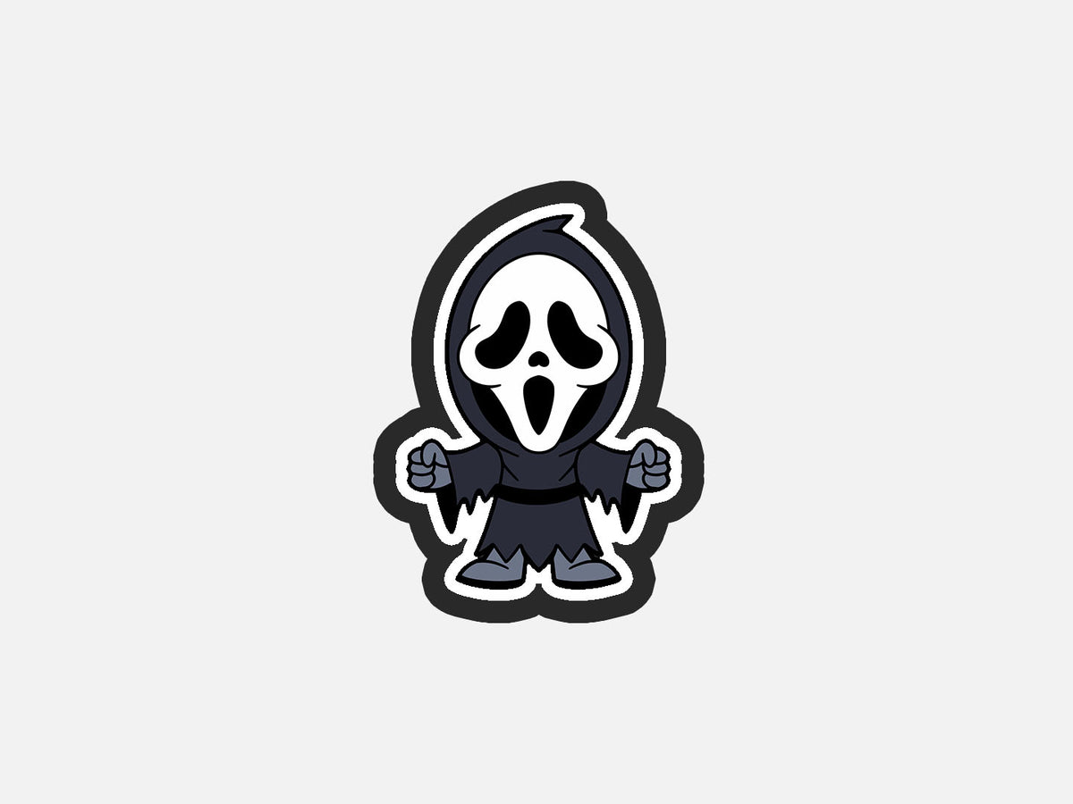 Ghost Horror Chibi Inspired Cookie Cutter STL Files Cookie Cutter Files