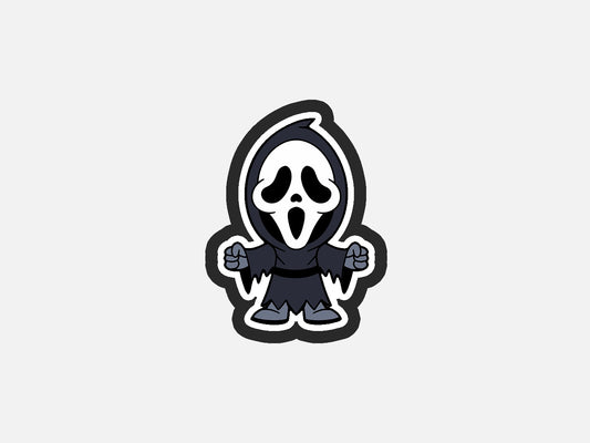 Ghost Horror Chibi Inspired Cookie Cutter STL Files Cookie Cutter Files