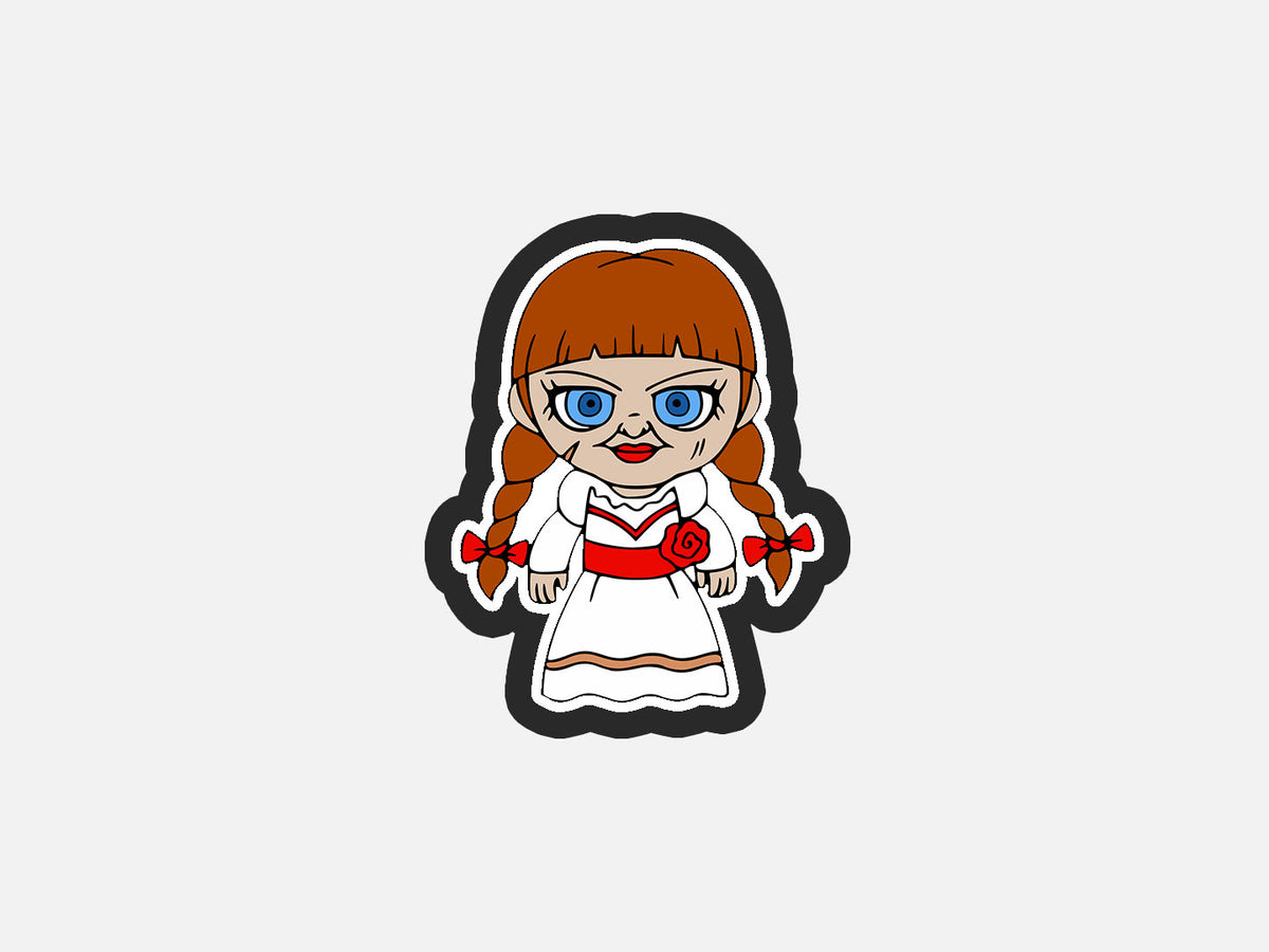 Girl Doll Horror Chibi Inspired Cookie Cutter STL Files Cookie Cutter Files