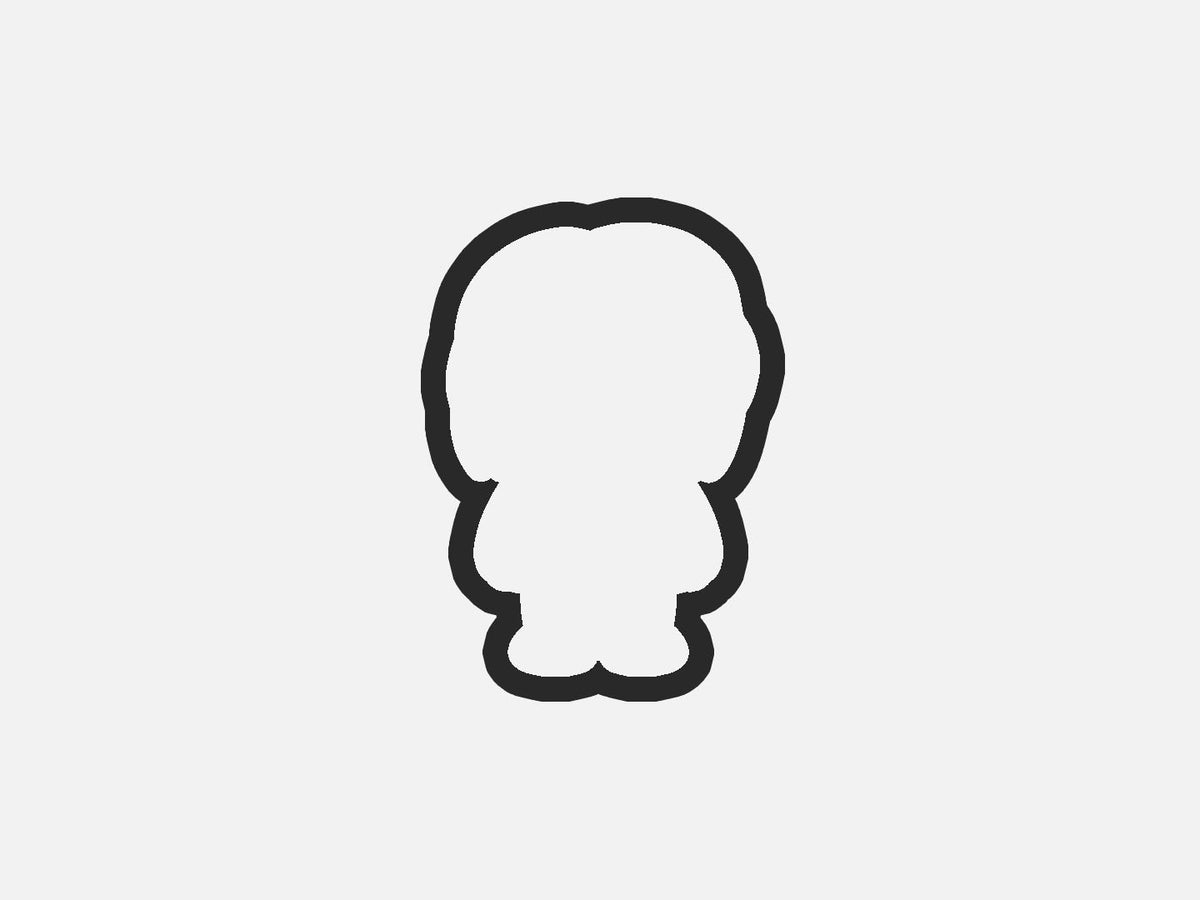Doll Horror Chibi Inspired Cookie Cutter STL Files Cookie Cutter Files