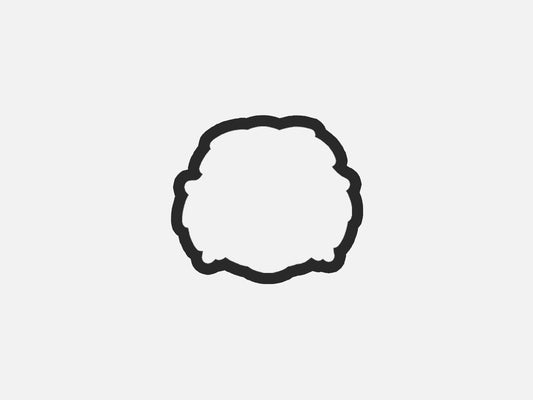 White Mask Horror Chibi Faces Inspired Cookie Cutter STL Files Cookie Cutter Files