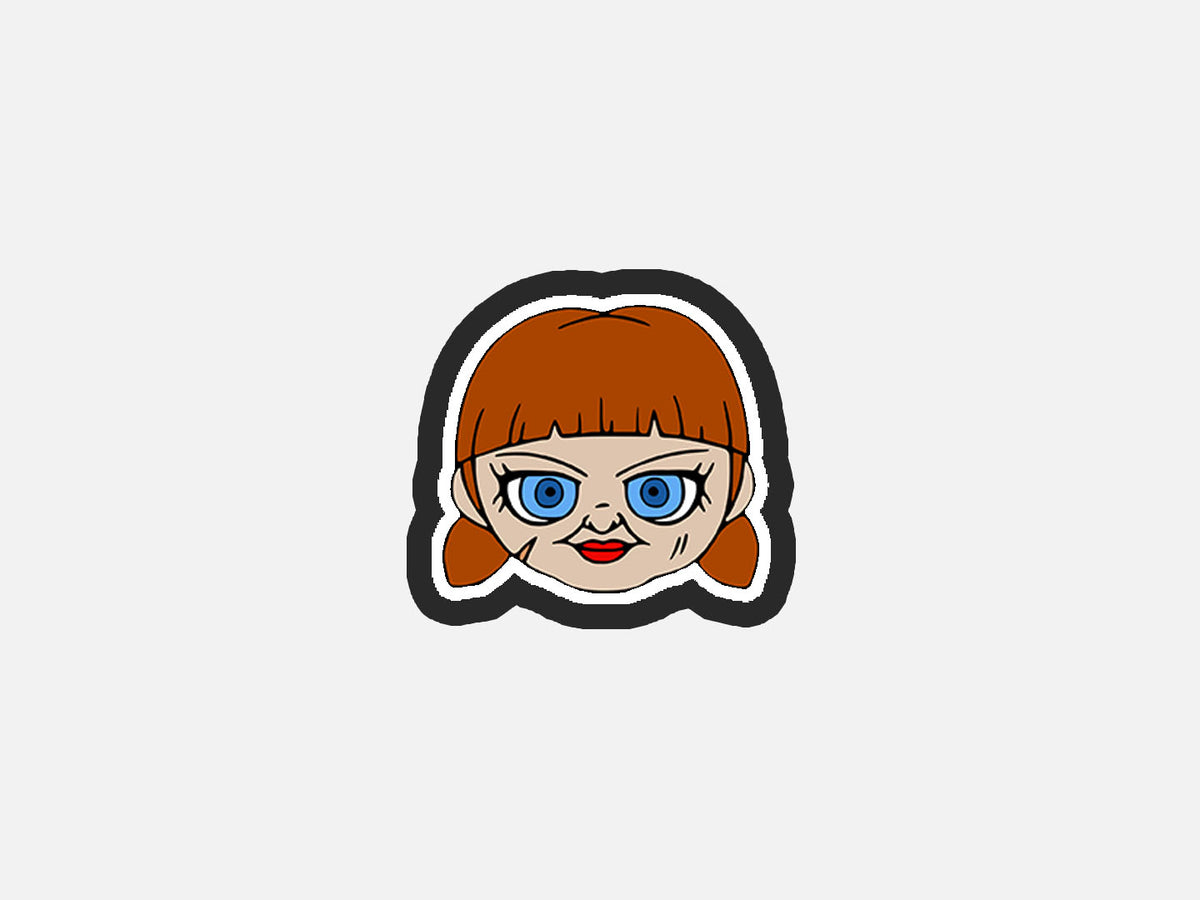Girl Doll Horror Chibi Faces Inspired Cookie Cutter STL Files Cookie Cutter Files