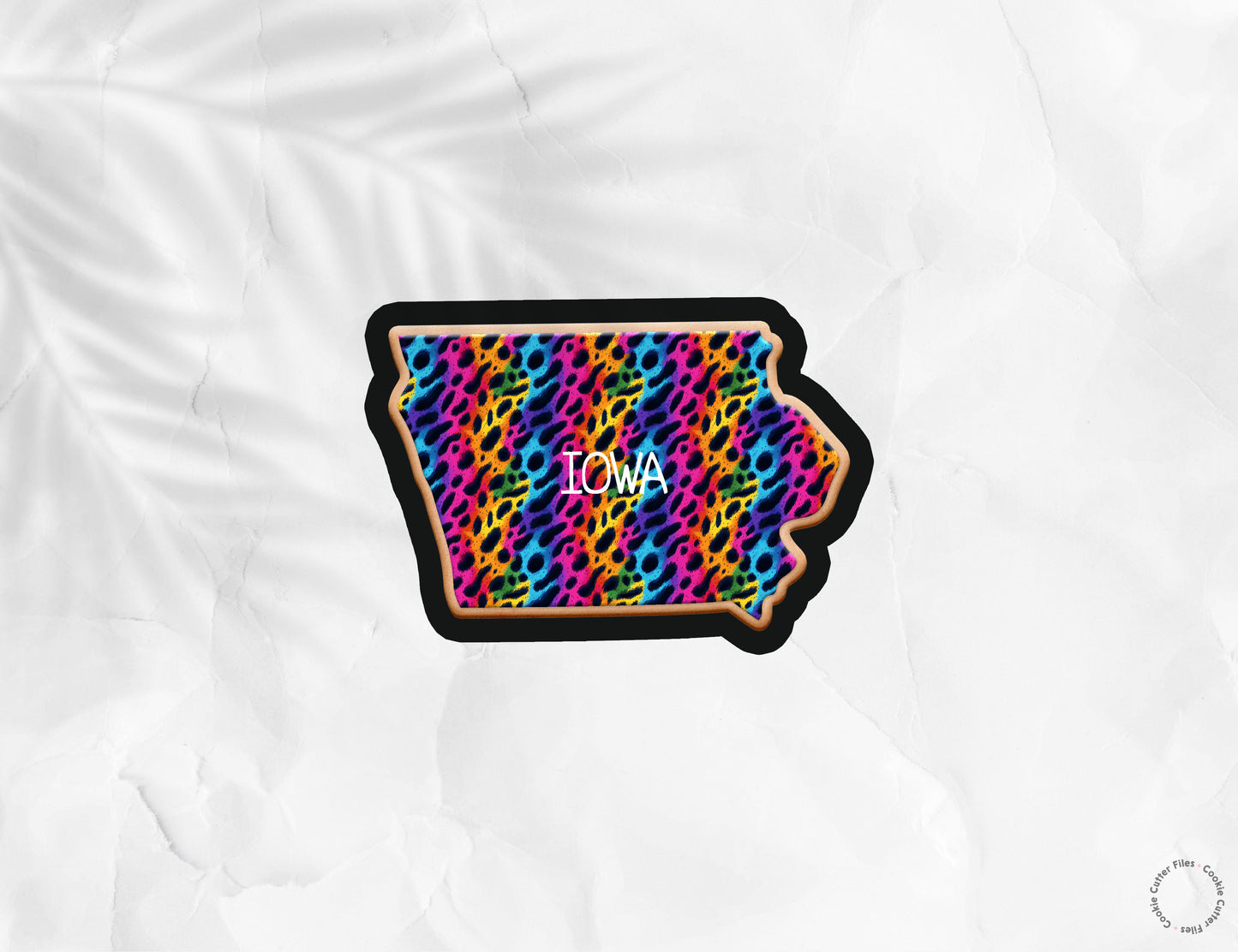 Iowa State Basic Cookie Cutter STL Files Cookie Cutter Files