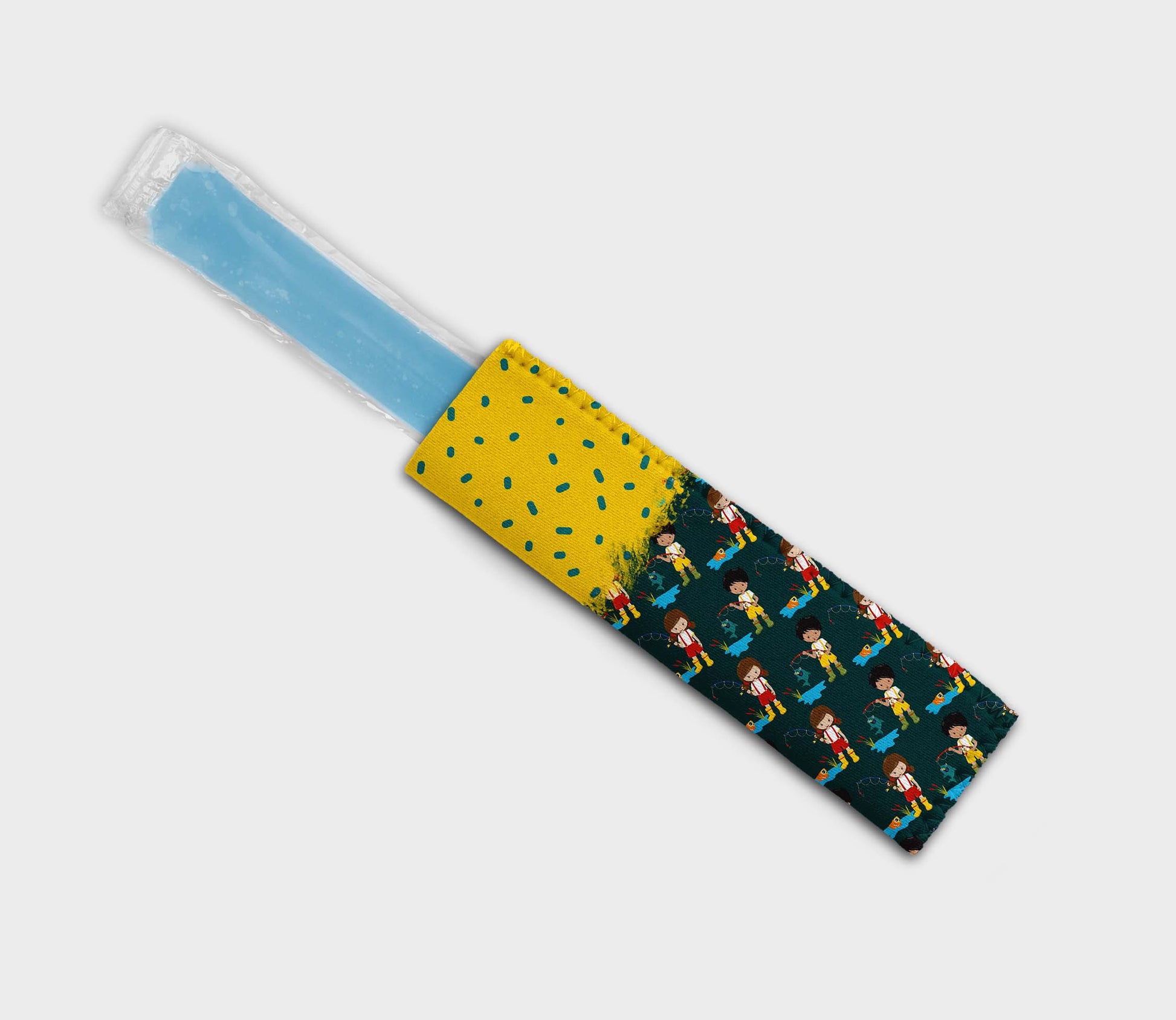 Kids Fishing 0102 Ice Pop Digital Sublimation Design Sweet Sublimation Designs