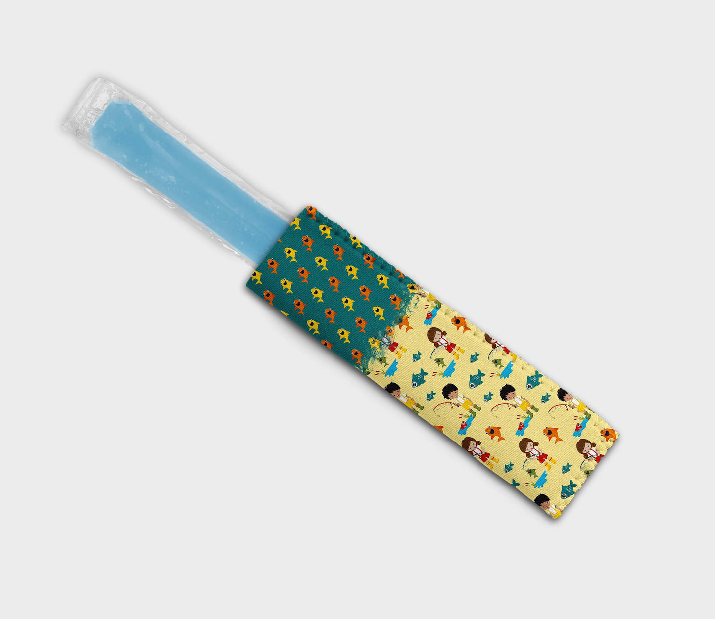 Kids Fishing 0604 Ice Pop Digital Sublimation Design Sweet Sublimation Designs