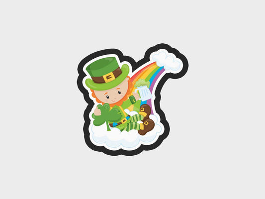 Leprechaun Rainbow Drink Lucky Charms Cookie Cutter STL Files Cookie Cutter Files