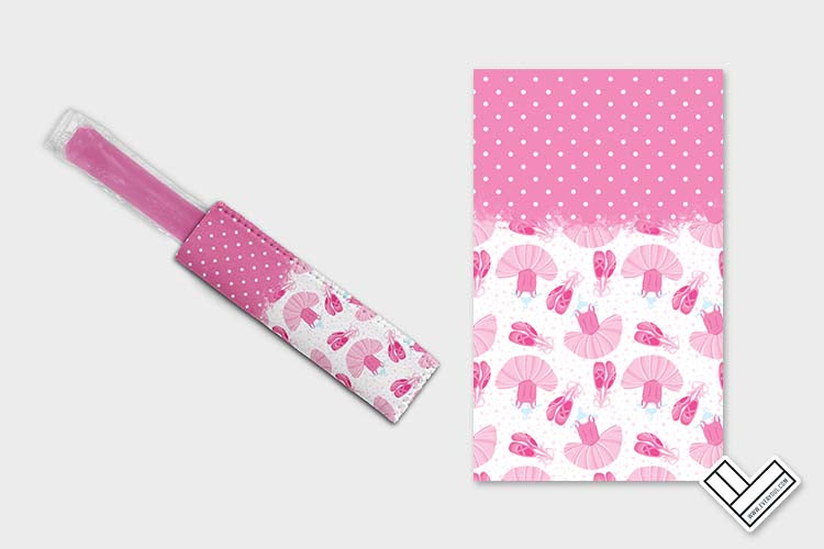 Little Ballerina 1202 Ice Pop Digital Sublimation Design Sweet Sublimation Designs
