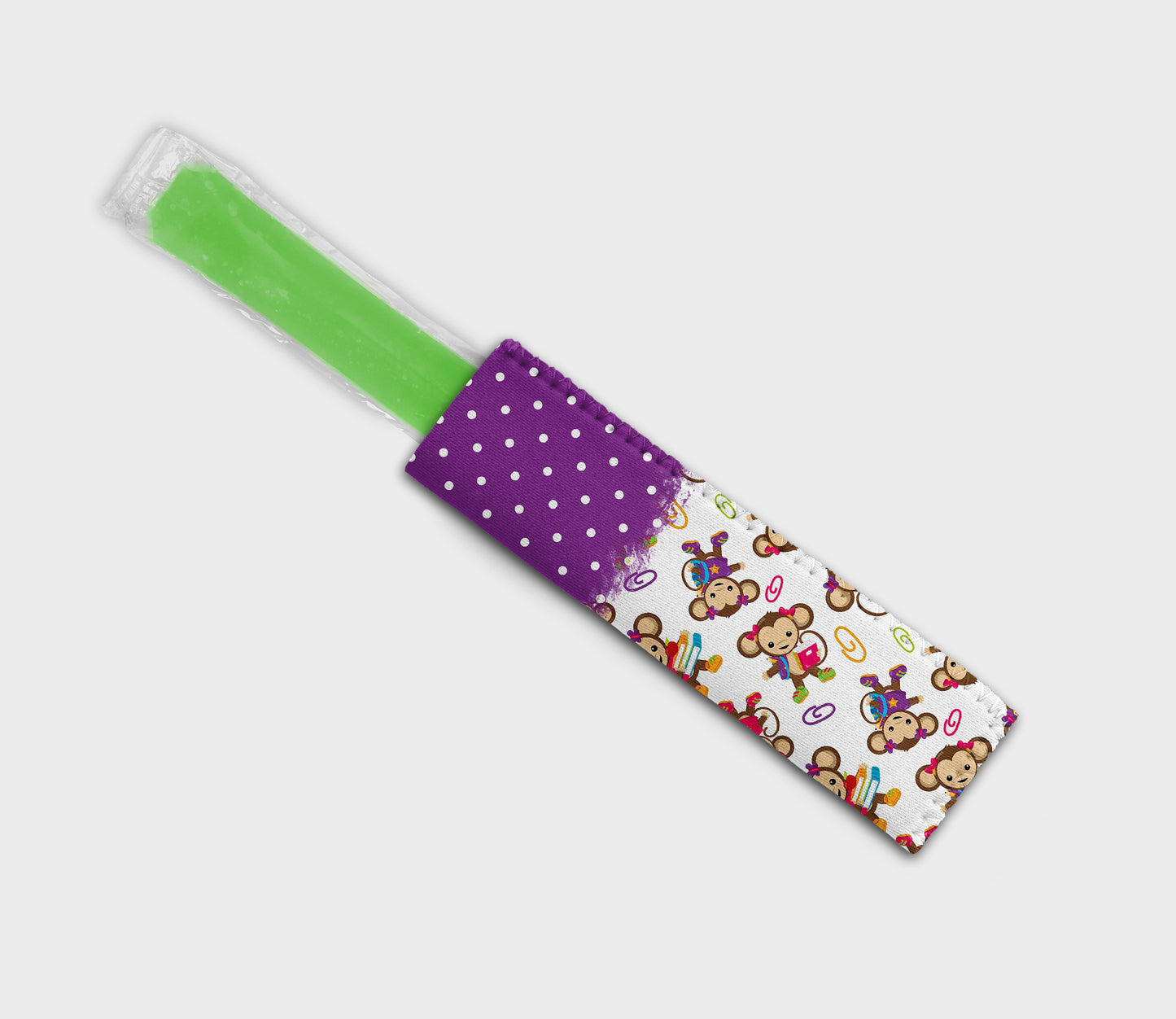 Little School Monkeys 1104 Ice Pop Digital Sublimation Design Sweet Sublimation Designs