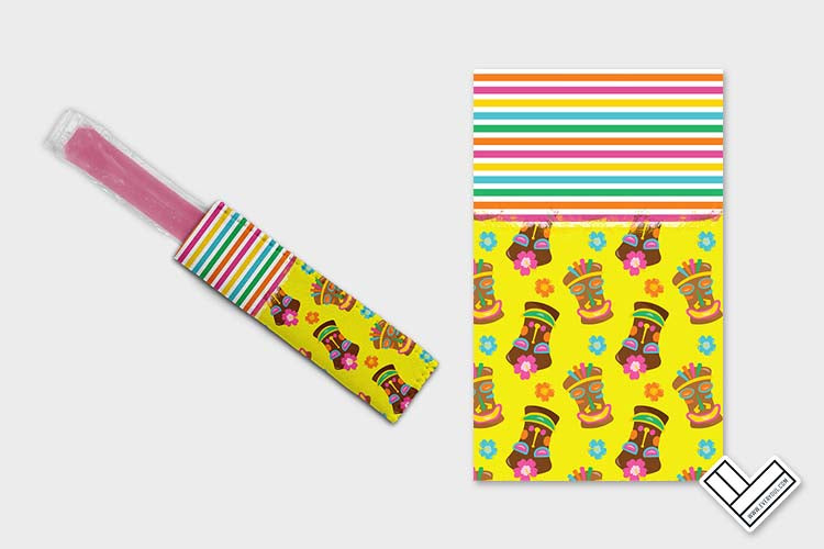 Luau Party 0402 Ice Pop Digital Sublimation Design Sweet Sublimation Designs
