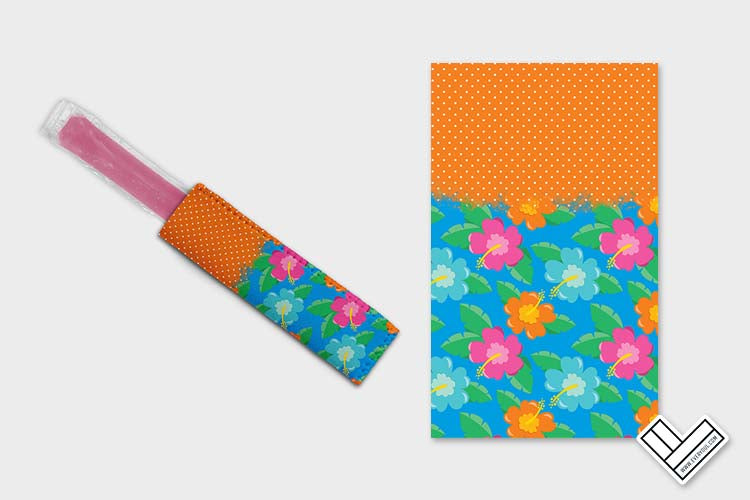 Luau Party 0701 Ice Pop Digital Sublimation Design Sweet Sublimation Designs