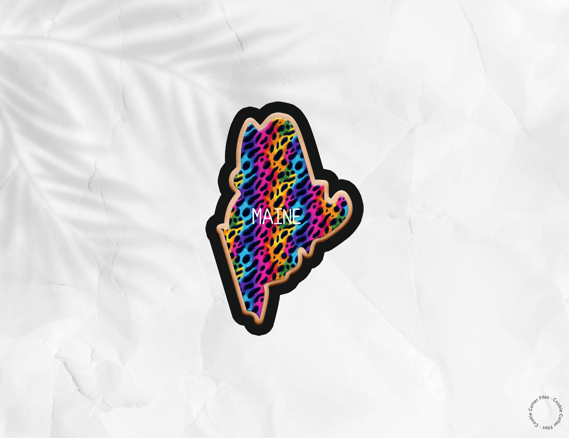 Maine State Basic Cookie Cutter STL Files Cookie Cutter Files