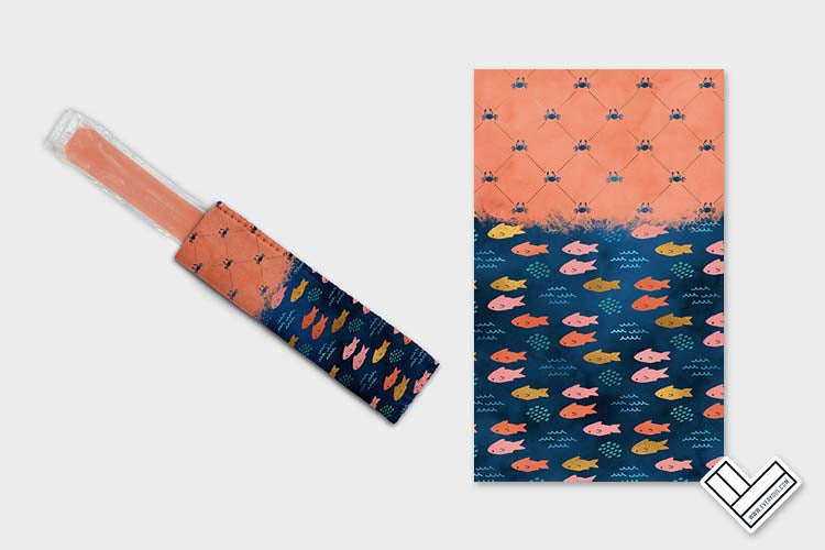 Mermaid Ocean 0407 Ice Pop Digital Sublimation Design Sweet Sublimation Designs