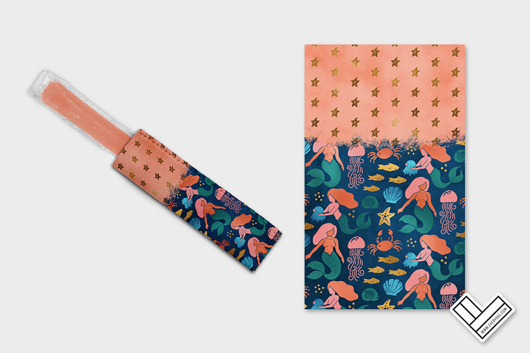 Mermaid Ocean 1501 Ice Pop Digital Sublimation Design Sweet Sublimation Designs