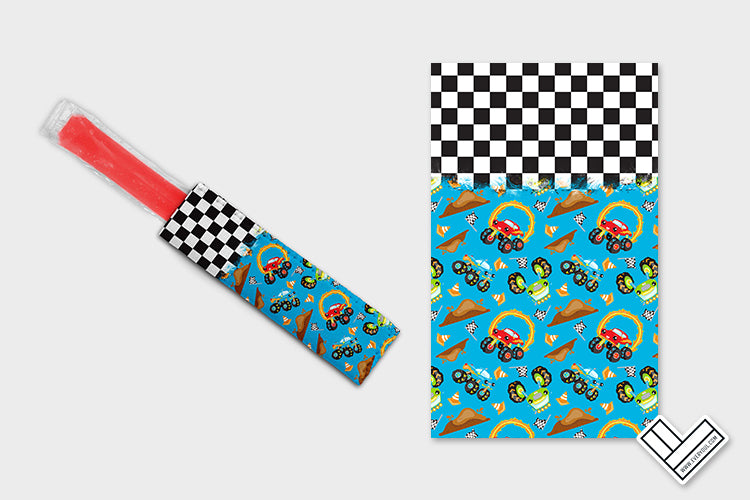 Monster Trucks 0907 Ice Pop Digital Sublimation Design Sweet Sublimation Designs