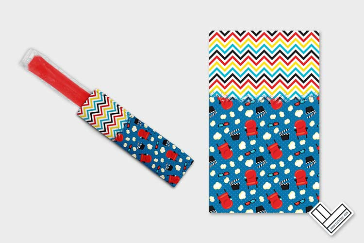 Movie Night Kids 1203 Ice Pop Digital Sublimation Design Sweet Sublimation Designs