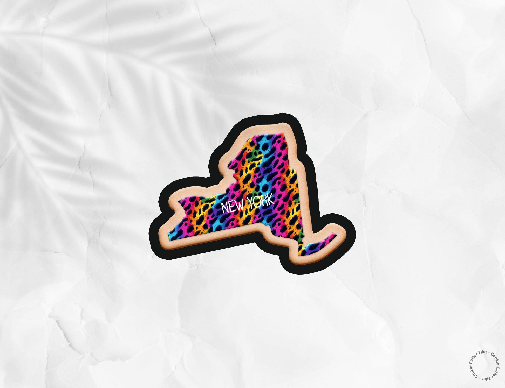 New York State Basic Cookie Cutter STL Files Cookie Cutter Files