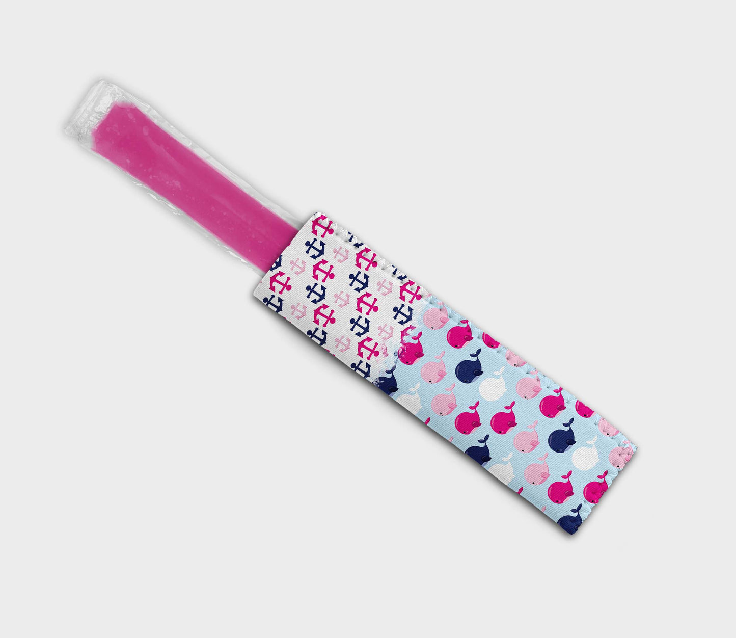 Nautical Baby Whale Pink 0602 Ice Pop Digital Sublimation Design Sweet Sublimation Designs
