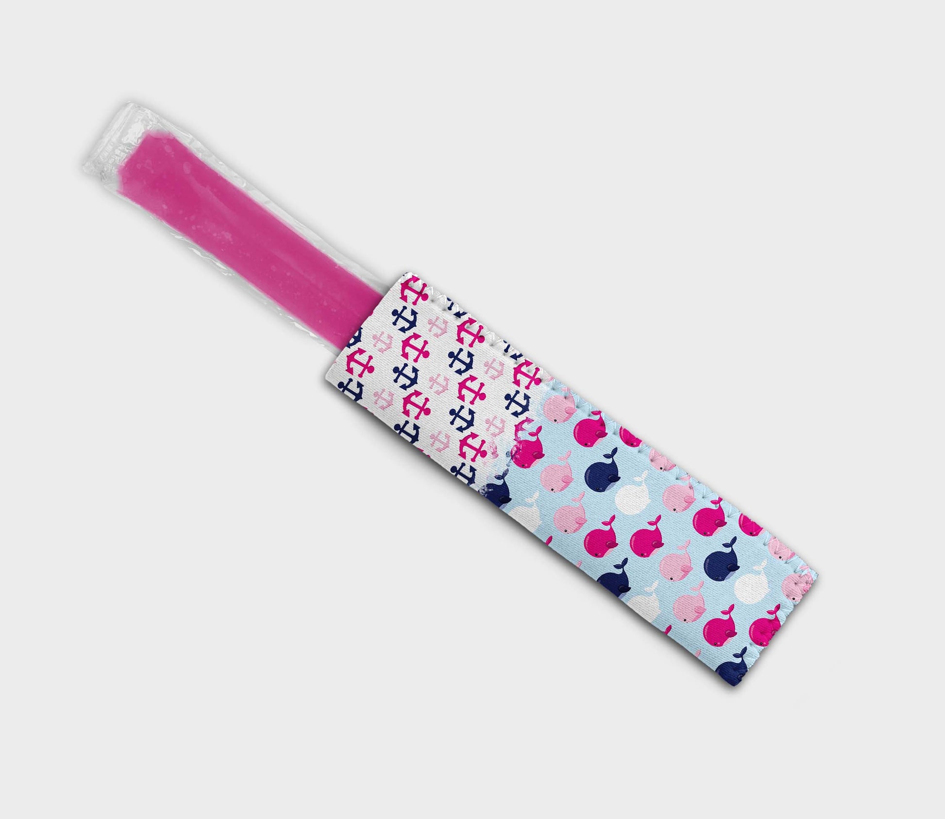 Nautical Baby Whale Pink 0602 Ice Pop Digital Sublimation Design Sweet Sublimation Designs