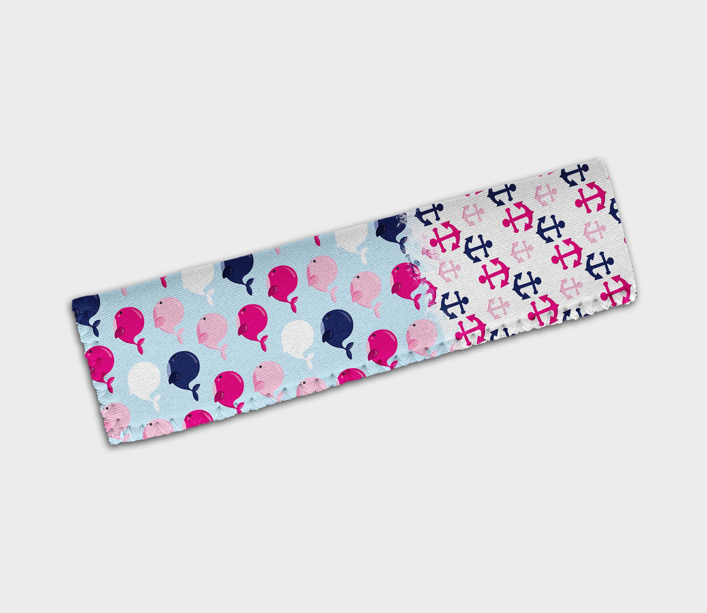 Nautical Baby Whale Pink 0602 Ice Pop Digital Sublimation Design Sweet Sublimation Designs
