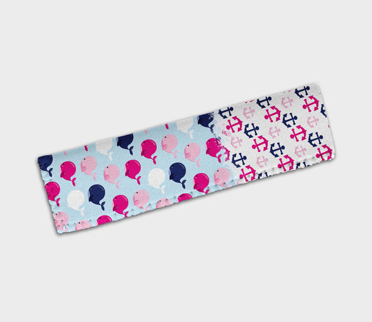 Nautical Baby Whale Pink 0602 Ice Pop Digital Sublimation Design Sweet Sublimation Designs