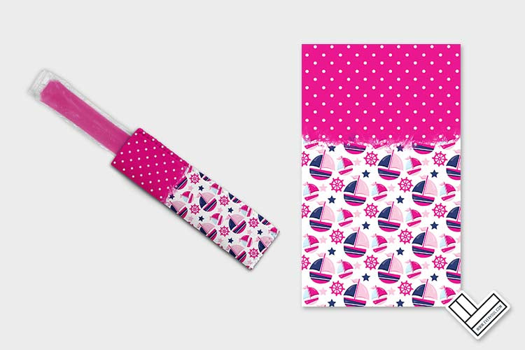 Nautical Baby Whale Pink 1112 Ice Pop Digital Sublimation Design Sweet Sublimation Designs