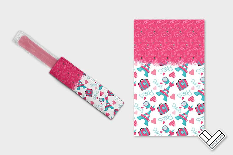Paris 0807 Ice Pop Digital Sublimation Design Sweet Sublimation Designs