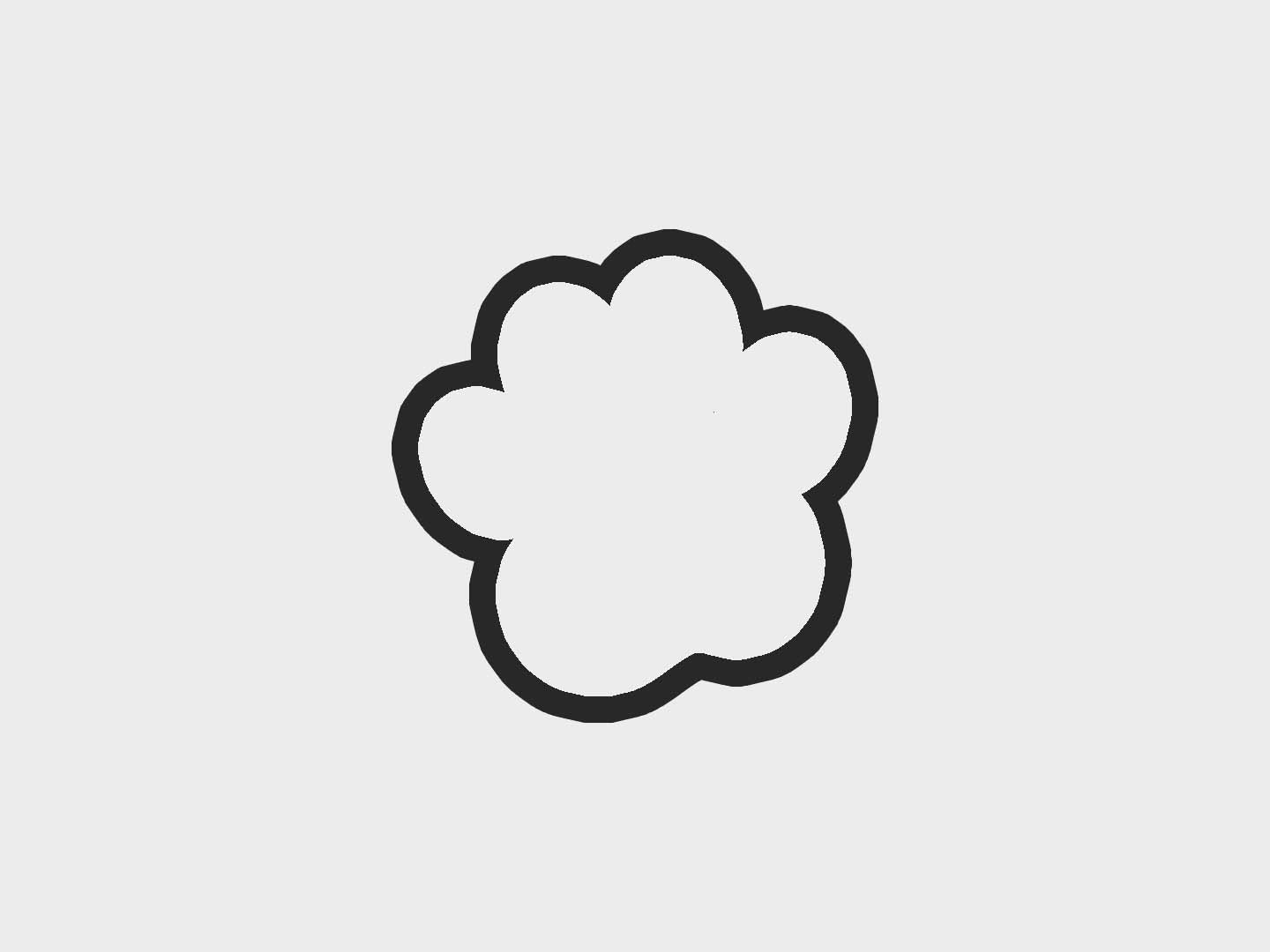 Paw Print Puppy Dog Cookie Cutter STL Files Cookie Cutter Files