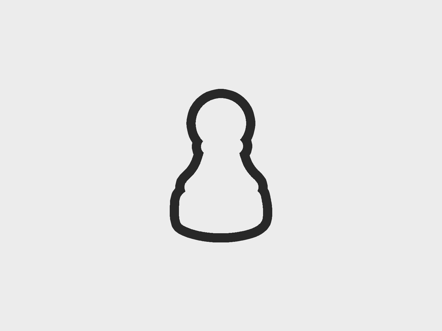 Pawn Game Night Cookie Cutter STL Files Cookie Cutter Files