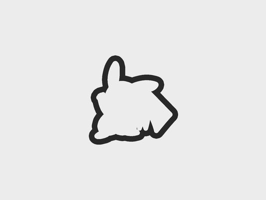 Electric Yellow Pika Inspired Cookie Cutter STL Files Cookie Cutter Files