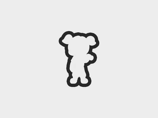 Pitcher Girl Baseball Kids Cookie Cutter STL Files Cookie Cutter Files