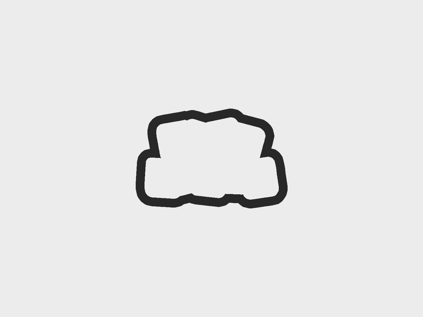 Word Blocks Game Night Cookie Cutter STL Files Cookie Cutter Files