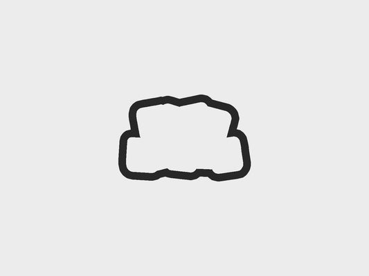 Word Blocks Game Night Cookie Cutter STL Files Cookie Cutter Files