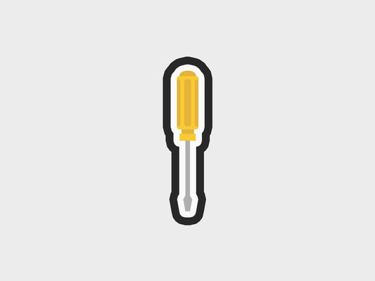 Screwdriver Tool Set Cookie Cutter STL Files Cookie Cutter Files