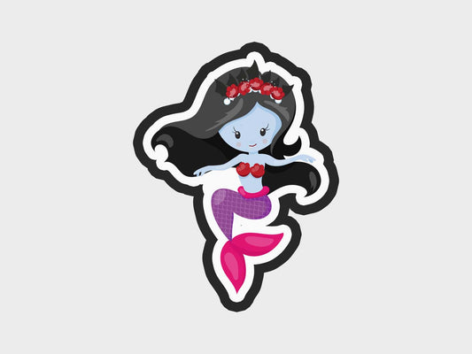 Sit Vampire Mermaid Cookie Cutter STL Files Cookie Cutter Files