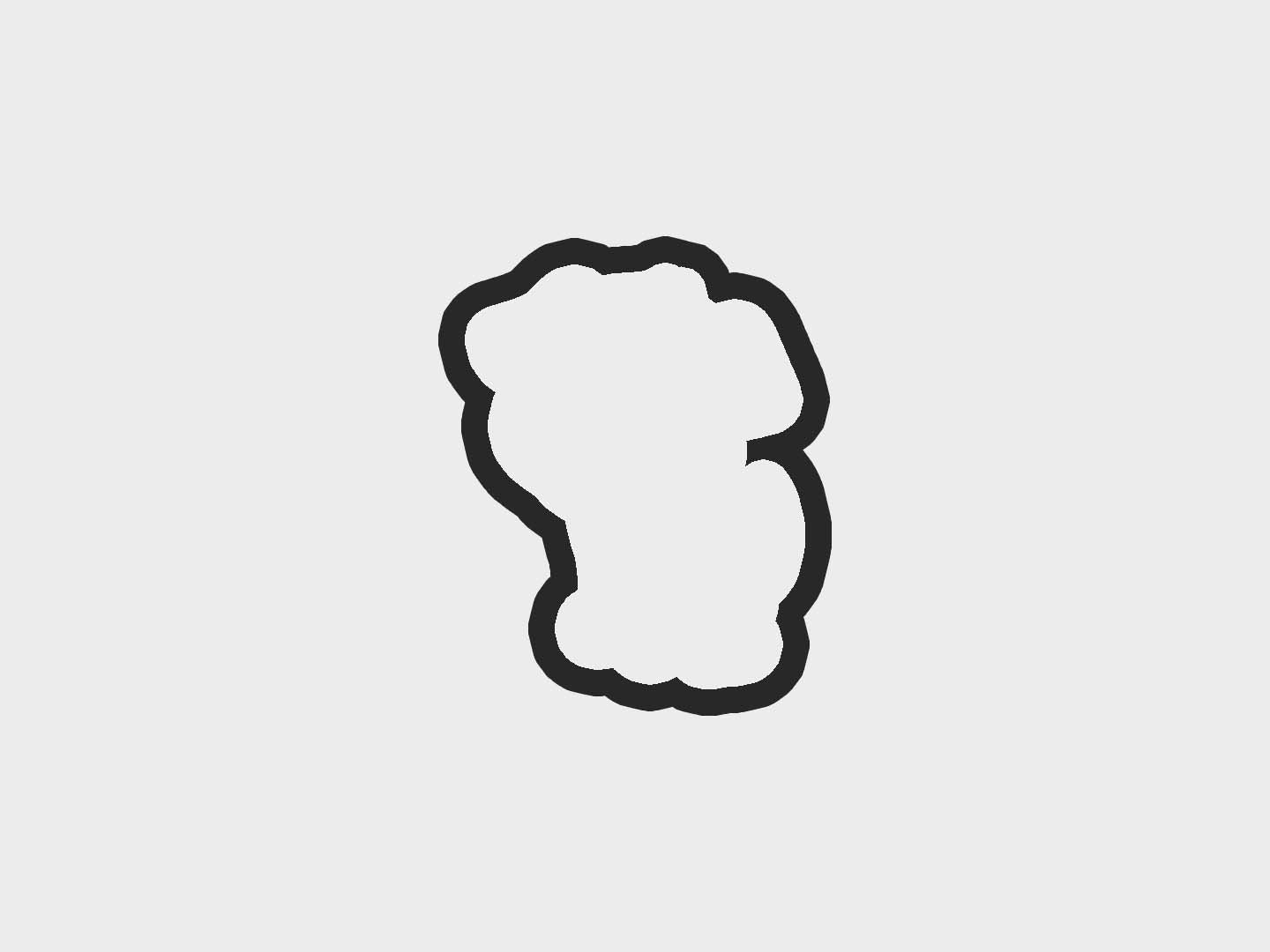 Sitting Puppy Dog Cookie Cutter STL Files Cookie Cutter Files