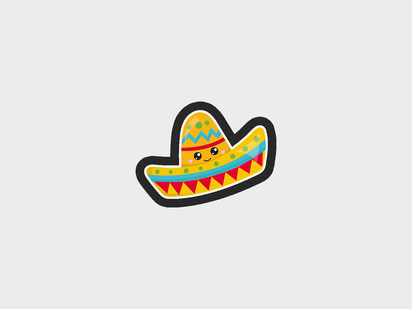 Sombrero Cinco De Mayo Fiesta Cookie Cutter STL Files Cookie Cutter Files