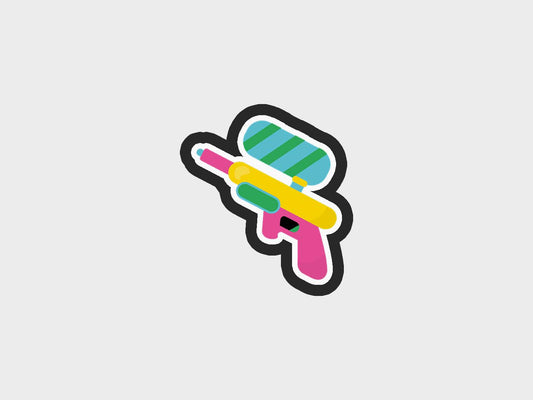 Squirt Gun Blaster Water Play Fun Cookie Cutter STL Files Cookie Cutter Files