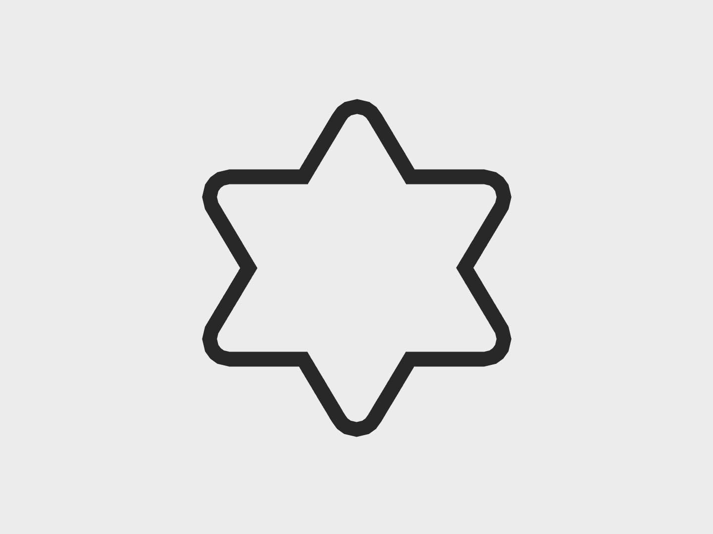 Star of David Hanukkah Cookie Cutter STL Files Cookie Cutter Files