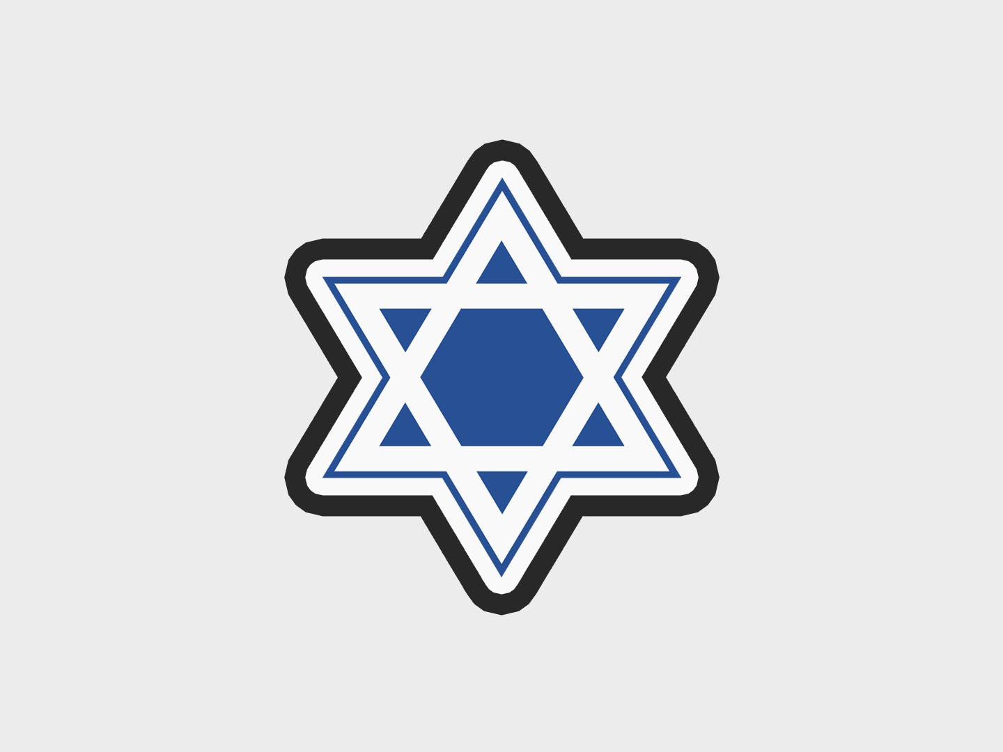 Star of David Hanukkah Cookie Cutter STL Files Cookie Cutter Files