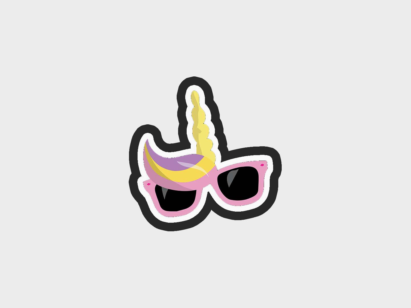 Sunglasses Unicorn Pool Party Cookie Cutter STL Files Cookie Cutter Files