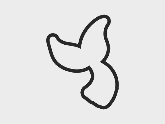 Tail Vampire Mermaid Cookie Cutter STL Files Cookie Cutter Files