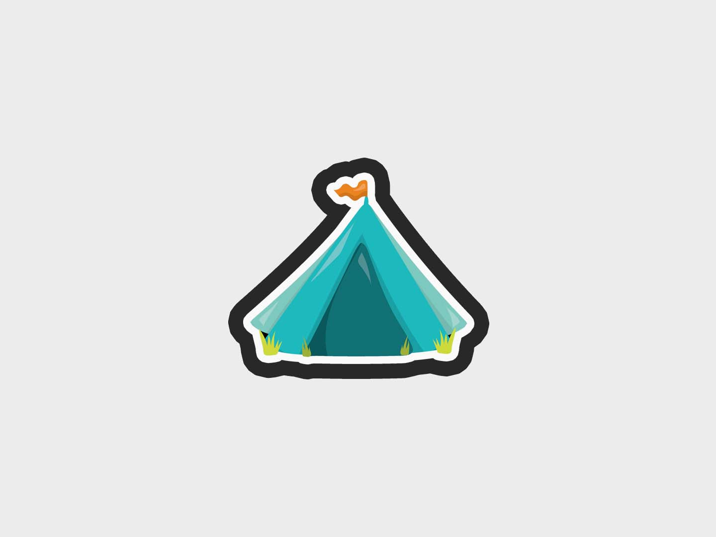 Tent Camping Kids Cookie Cutter STL Files Cookie Cutter Files