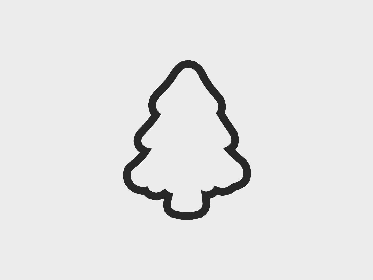 Tree Camping Kids Cookie Cutter STL Files Cookie Cutter Files