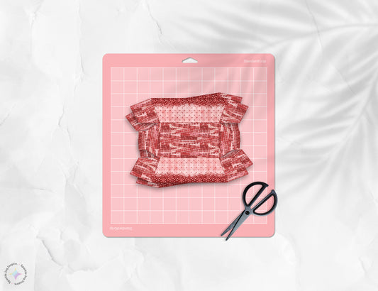 Valentine Flannel Snack Box Paper Craft Printable Paper Crafts